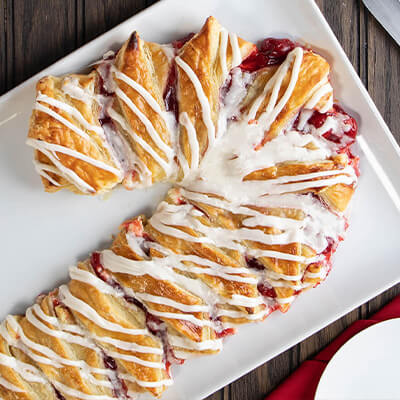 CANDY CANE DANISH BRAID
