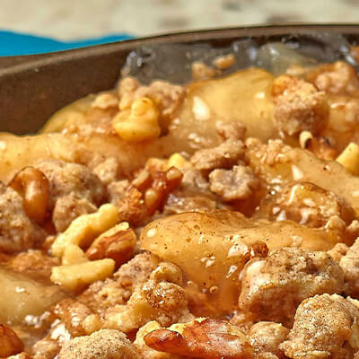 DEEP DISH APPLE CRISP