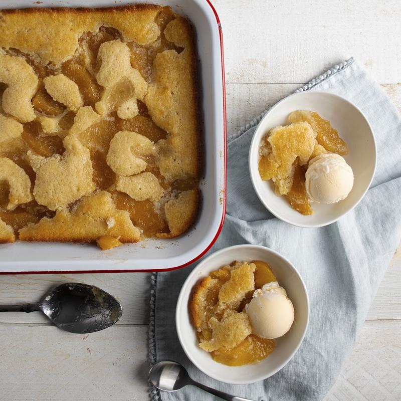 Easy Peach Cobbler